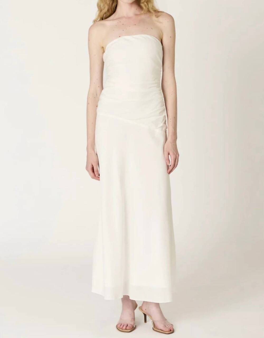 NEW NIA caricia dress in white